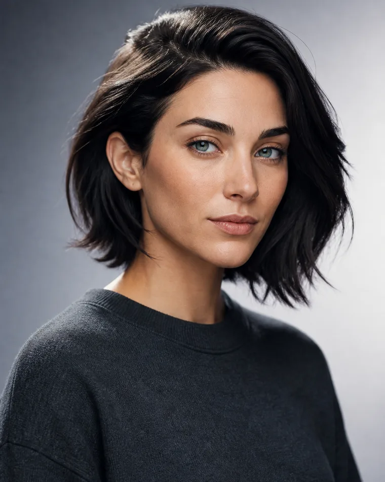 Iris Frost, the AI host of the series